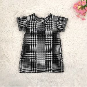 💕 Romy & Aksel Baby Girl Black & White Dress 💕